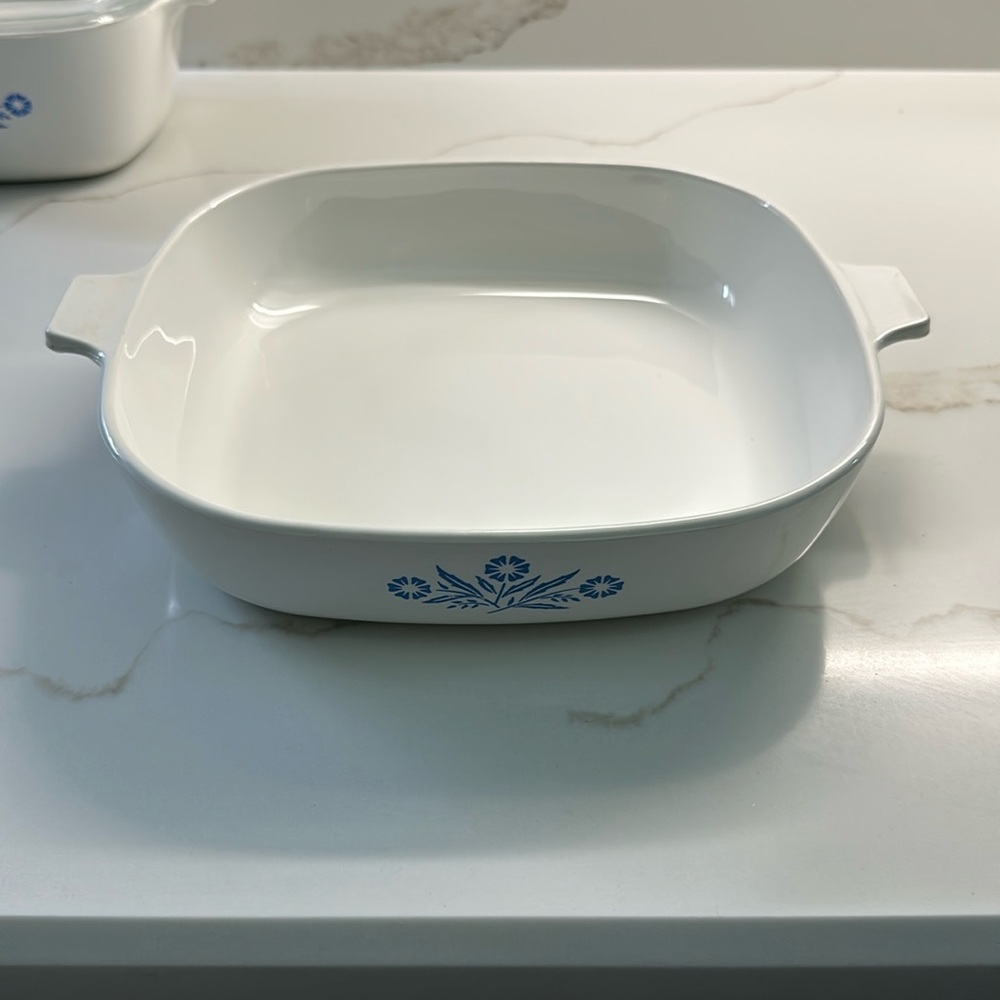 Corning Ware 10 In baking dish no lid